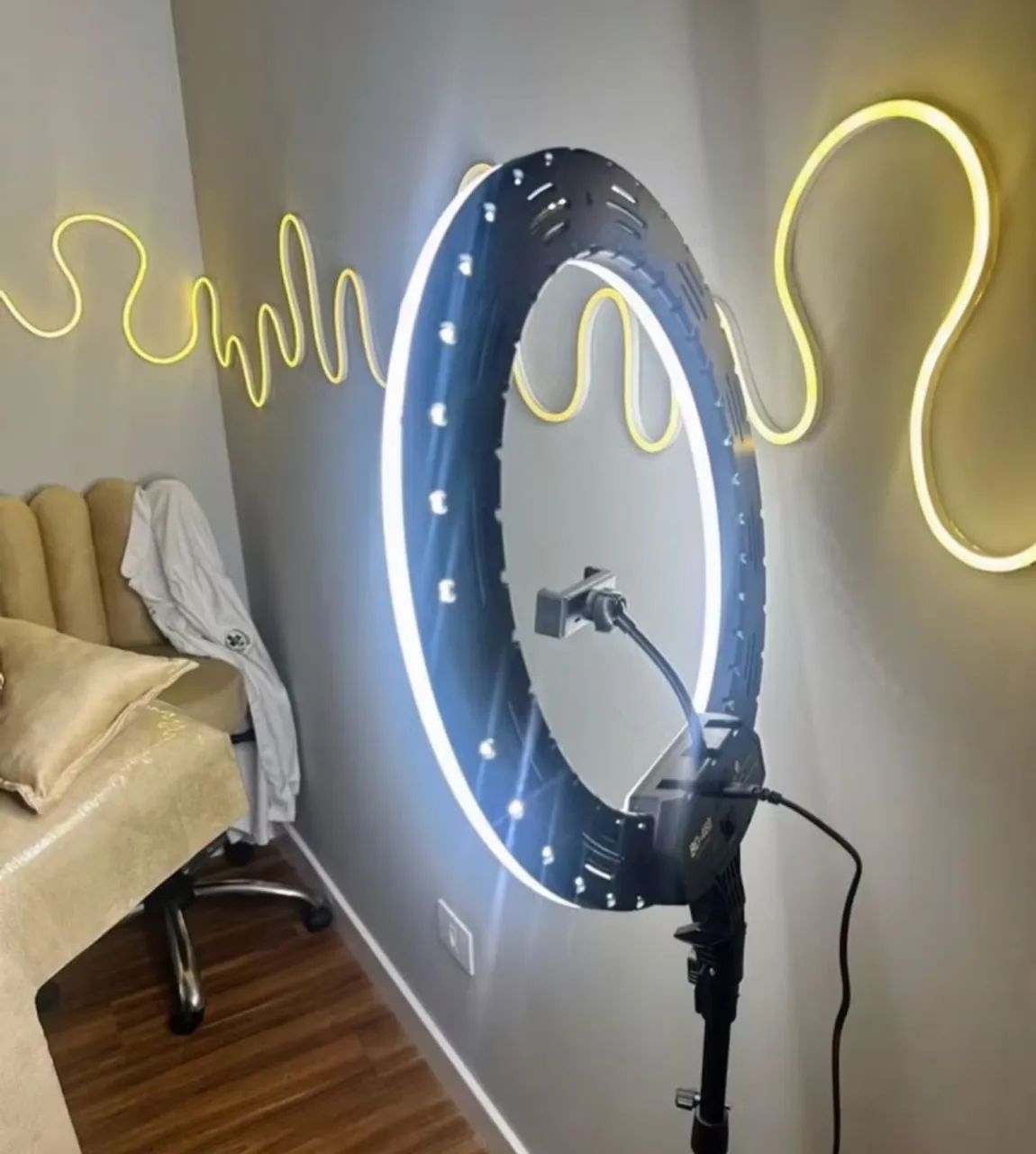 Fita de LED flexível para decoração - Foto 4