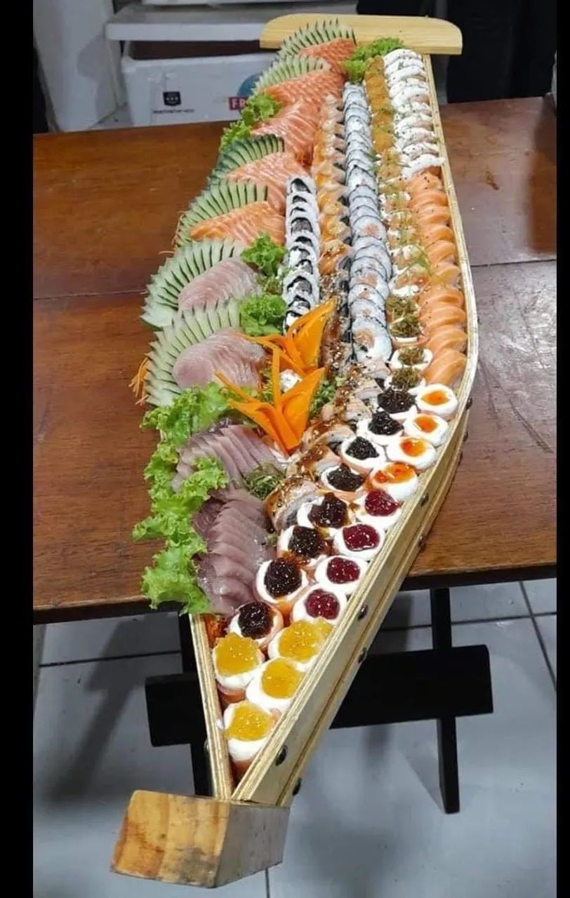 Rodizio japones ou banquete 