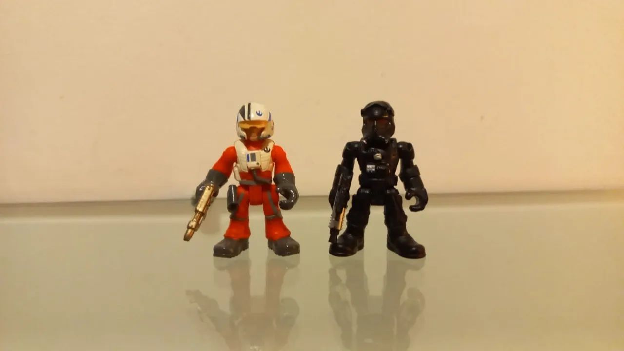Naves X-Wing e TIE Fighter Imaginext Star Wars  - Foto 2