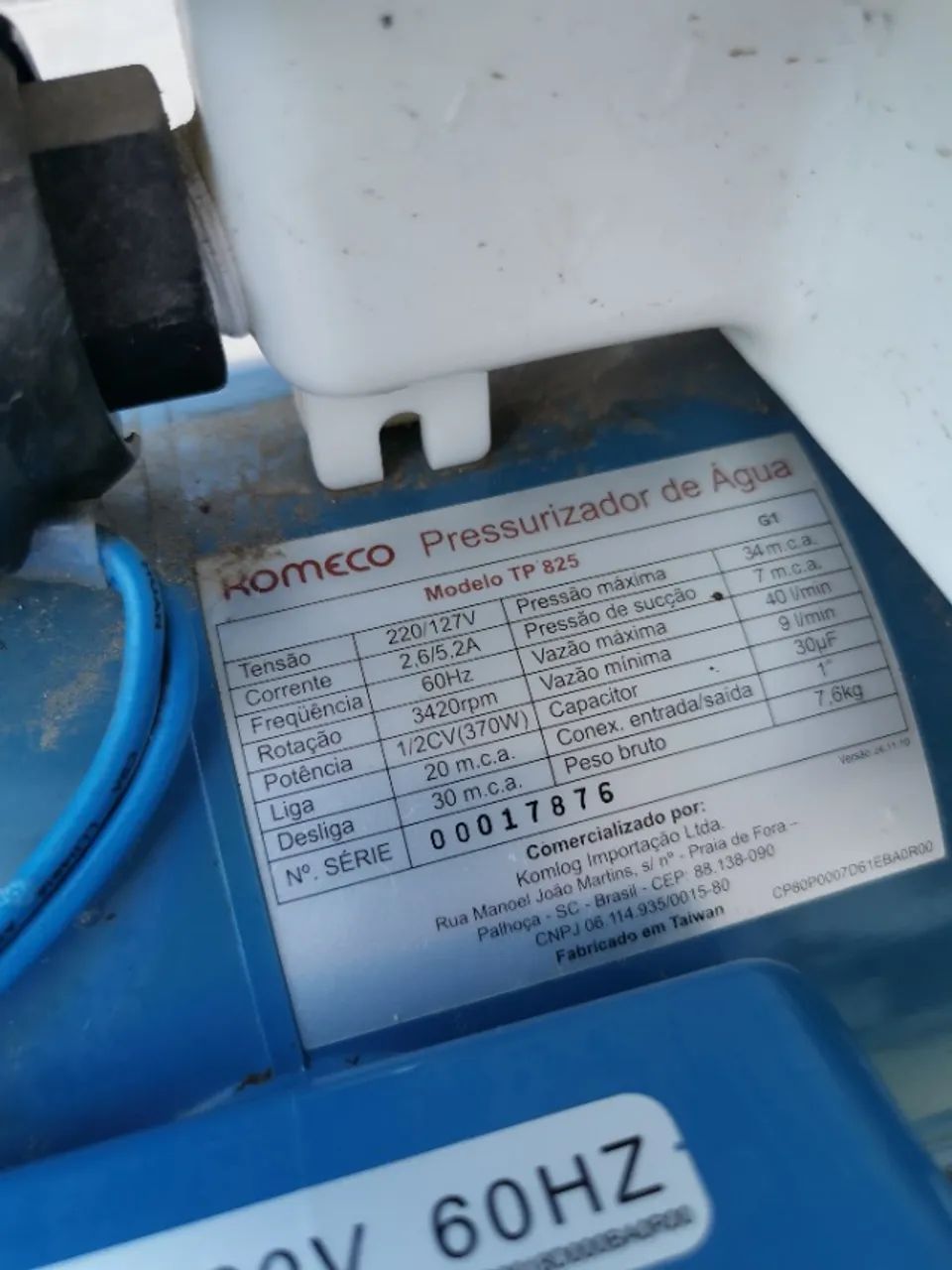 Bomba Pressurizador de Água Automático TP 825 - G1 - BIVOLT - Foto 3