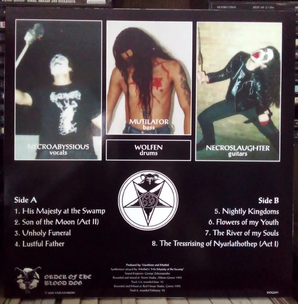 Varathron - His Majesty At The Swamp 2023 Black Metal - Foto 4