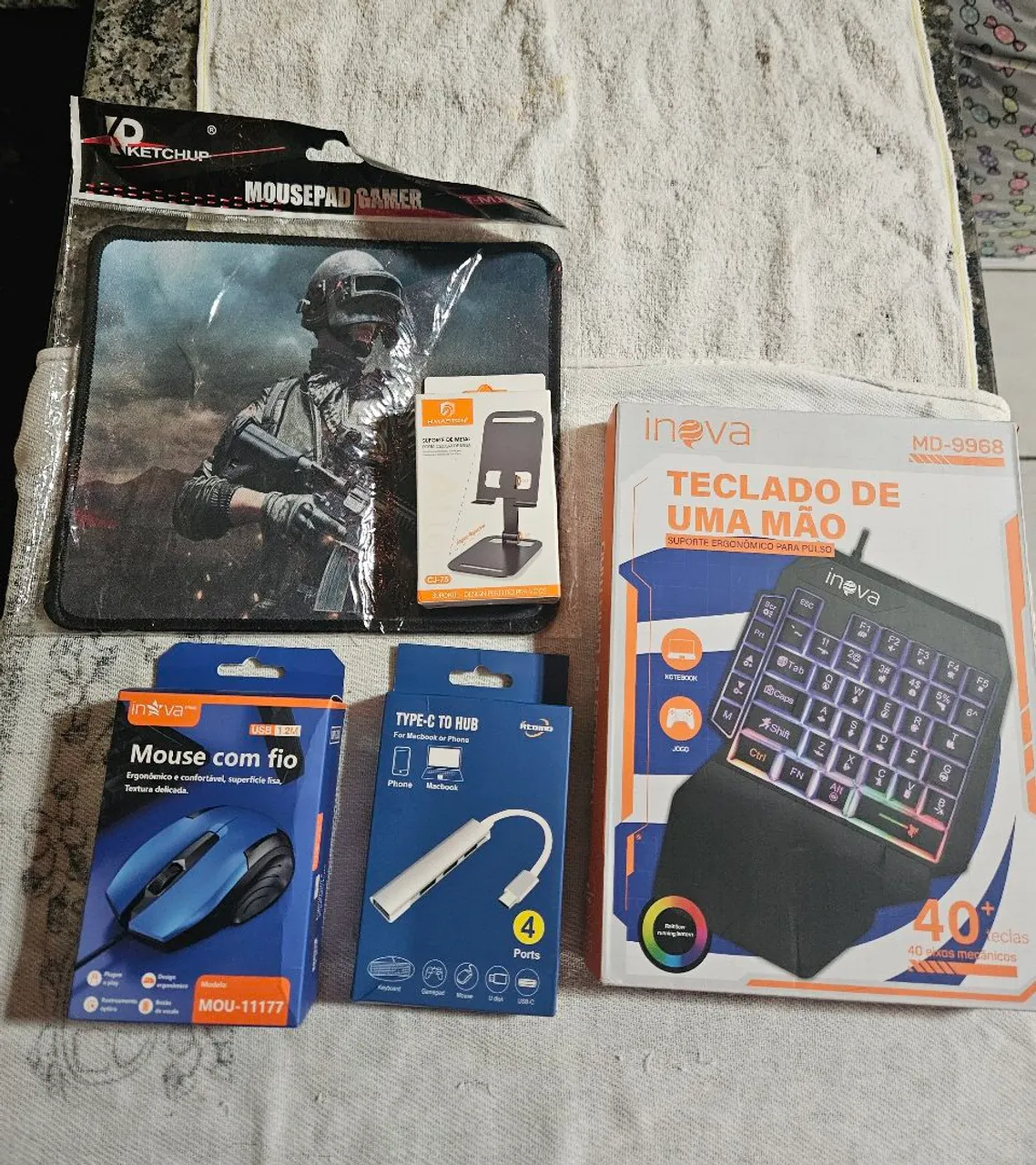 Kit mobilador para jogos