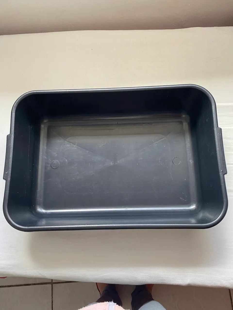 Caixa Plástica resistente para massa construção 