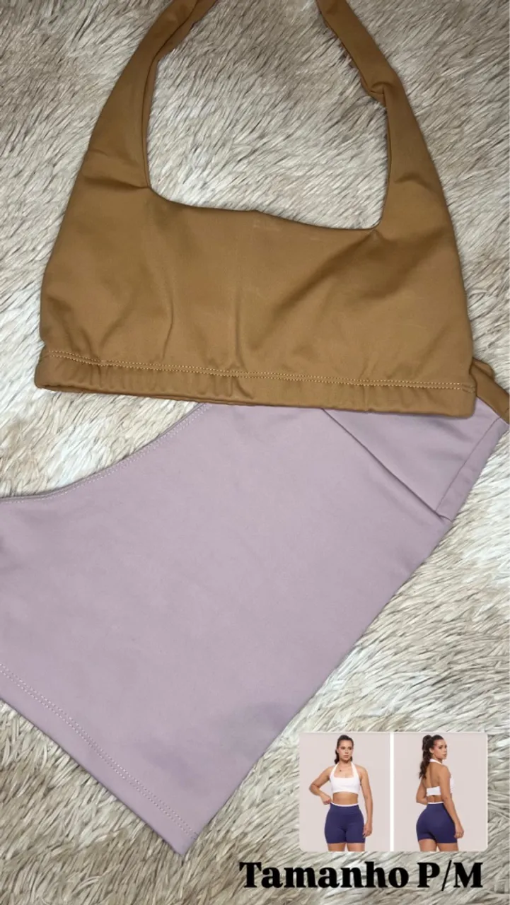Conjunto Fitness com Top e Short