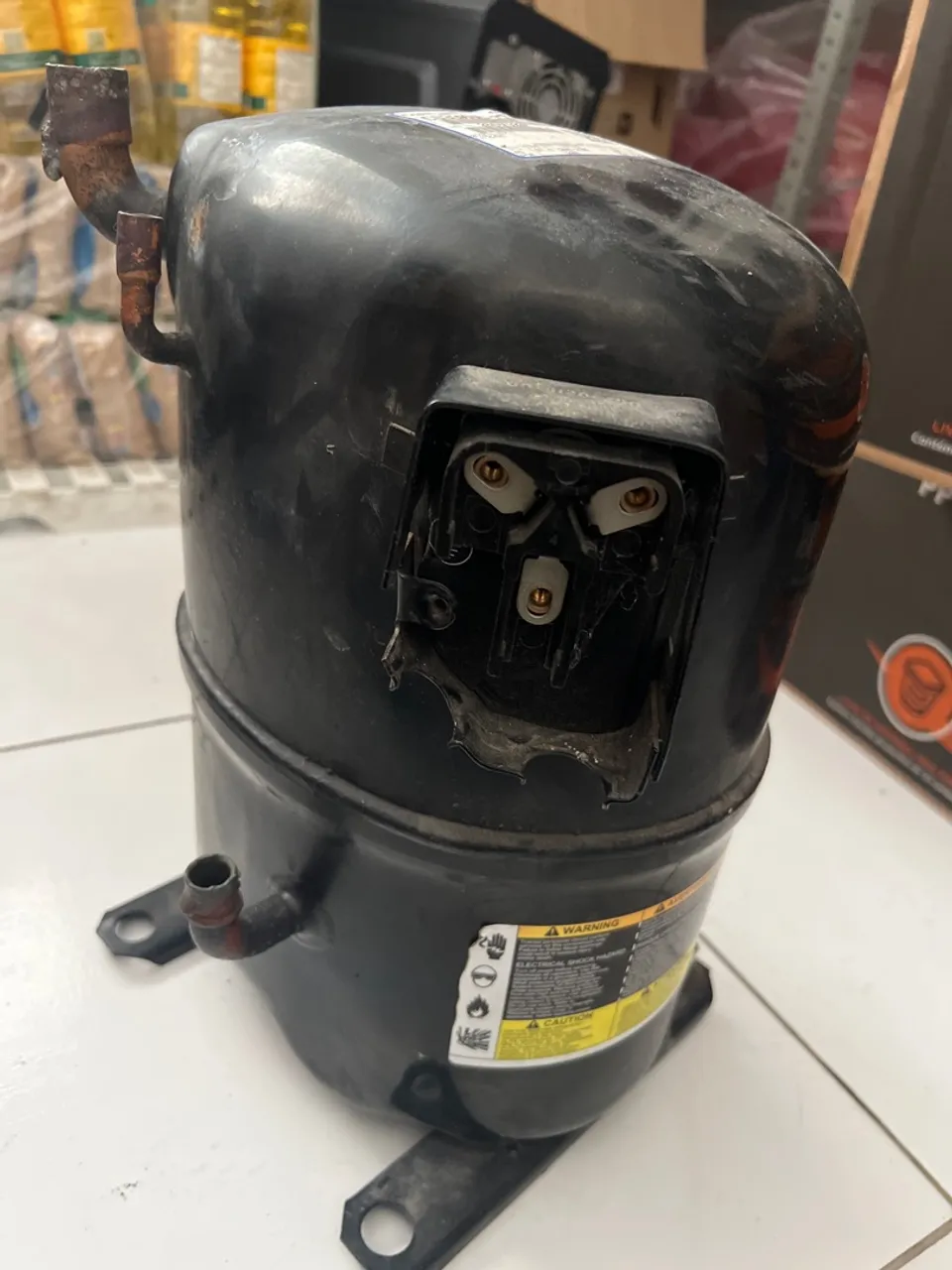 Compressor de ar condicionado/ultracongelador