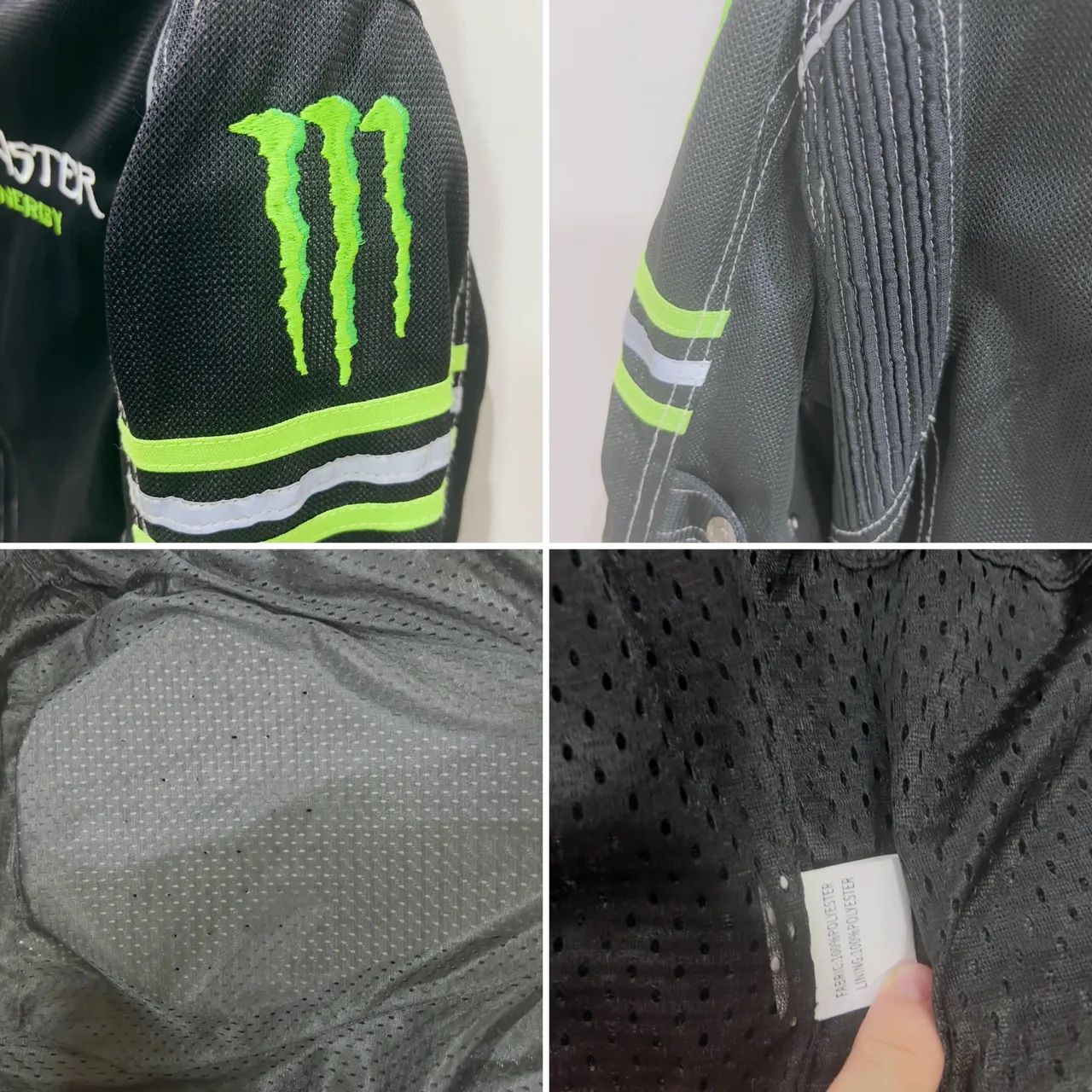 Jaqueta de cordura com proteções da Monster G/GG - Foto 5
