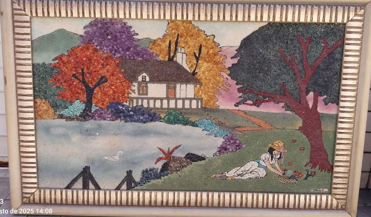 Quadro de Pedras Semipreciosas  - Foto 2