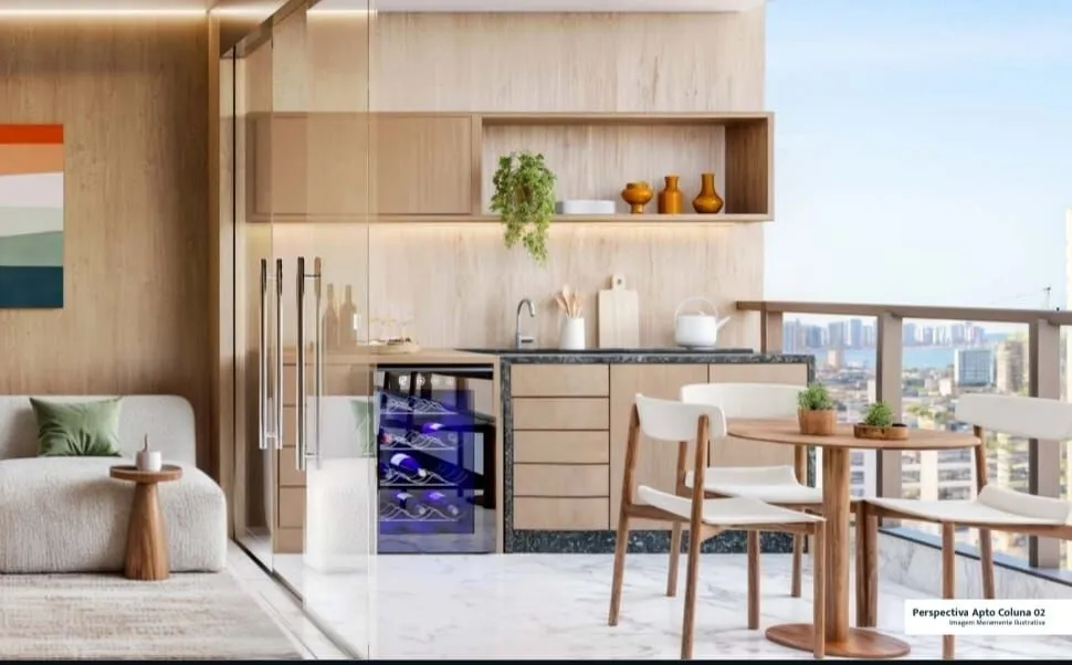 Apartamento de 2 ou 3 quartos, com ou sem garden na Praia de Itaparica