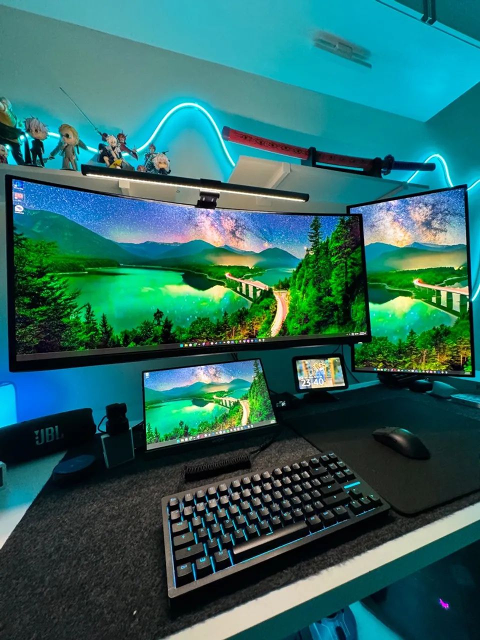 Monitor Alienware QD-OLED 34" Ultrawide curvo - Foto 5