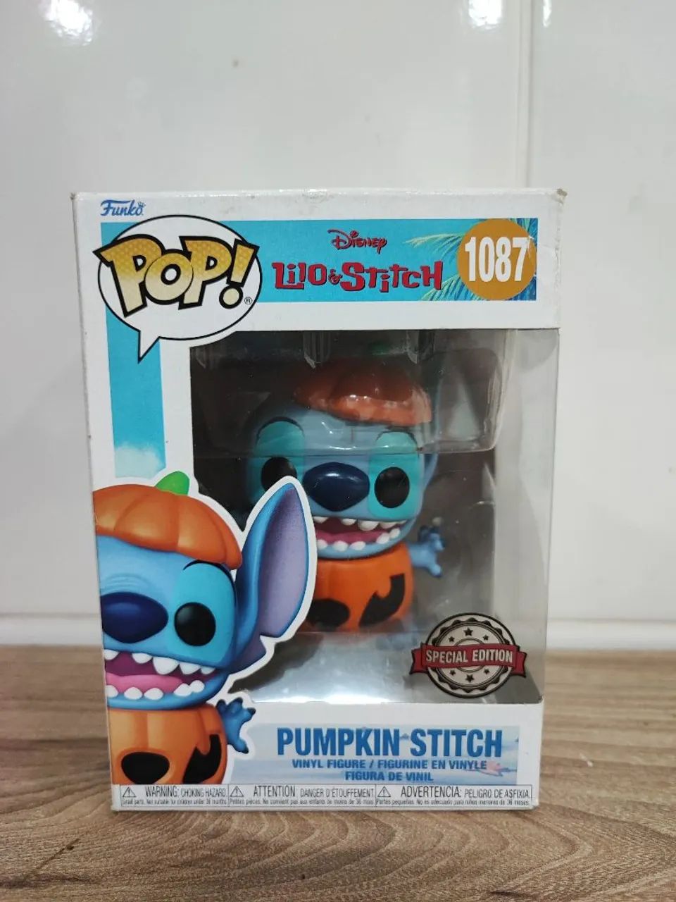 Funko Pumpkin Stitch 1087 Original