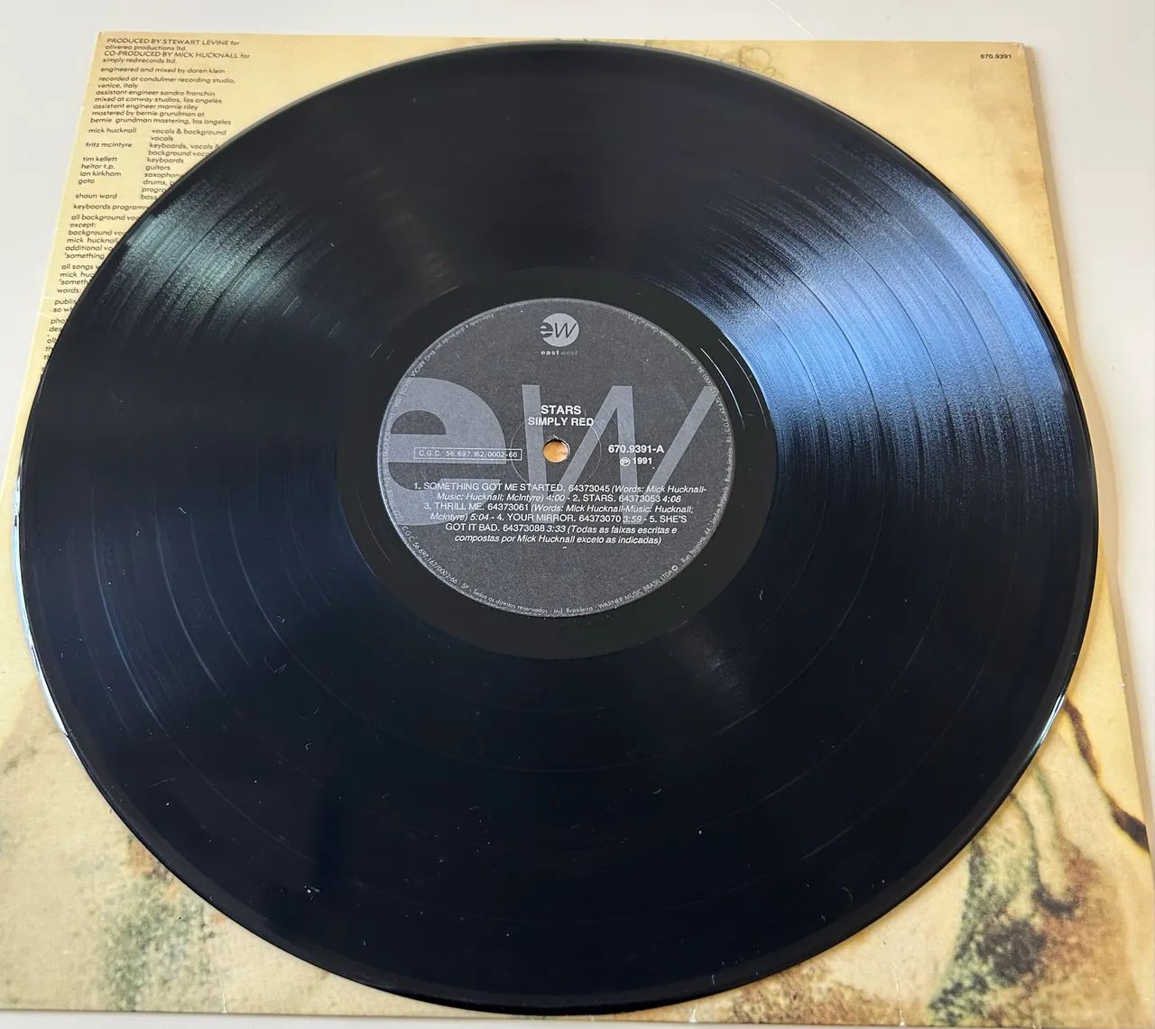 Disco LP Vinil Simple Red Stars - Foto 5