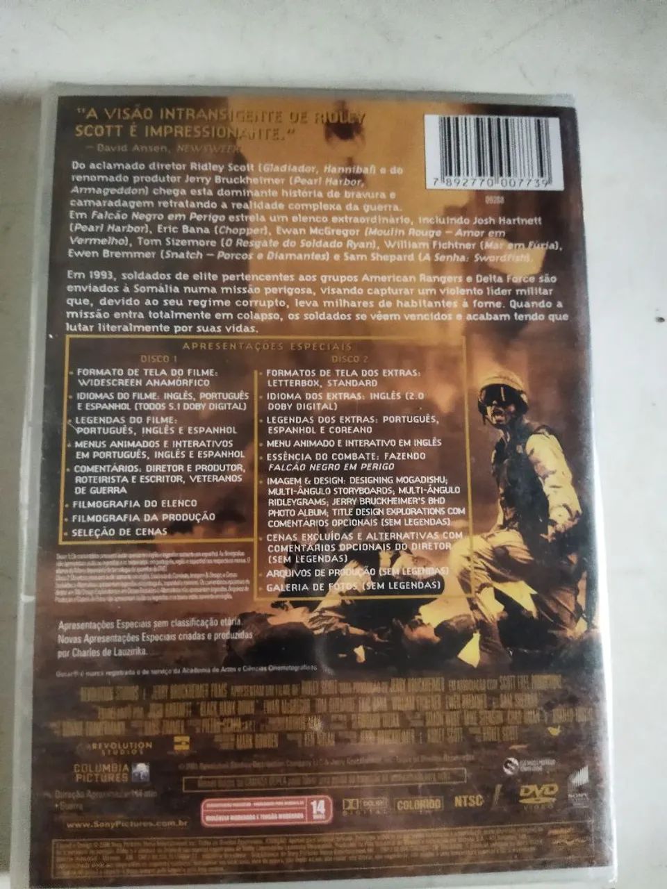 Dvd Duplo Falcão Negro em Perigo - Foto 2