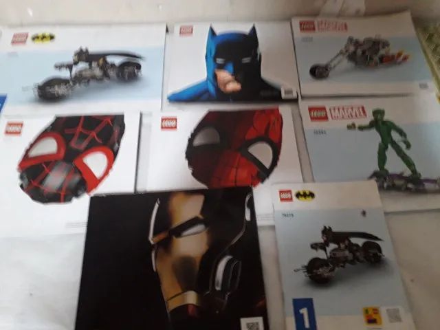 Manuais Lego 76273, 76245 E Outros Somente Manuais Espanhol (Usado)