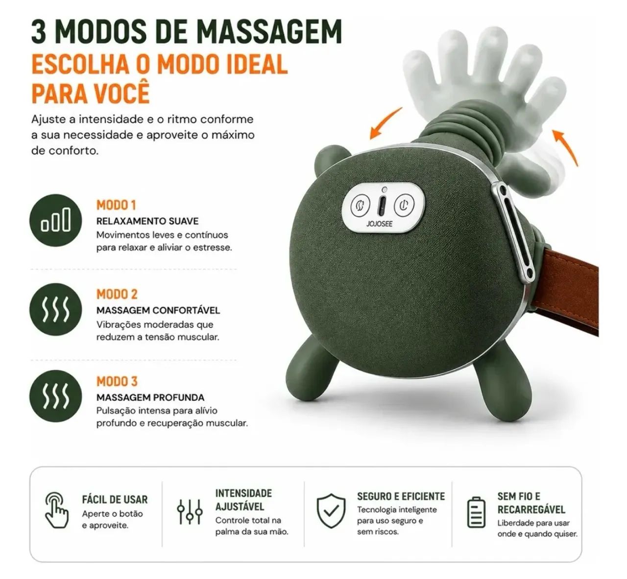 Massageador de pescoço e ombro  - Foto 2