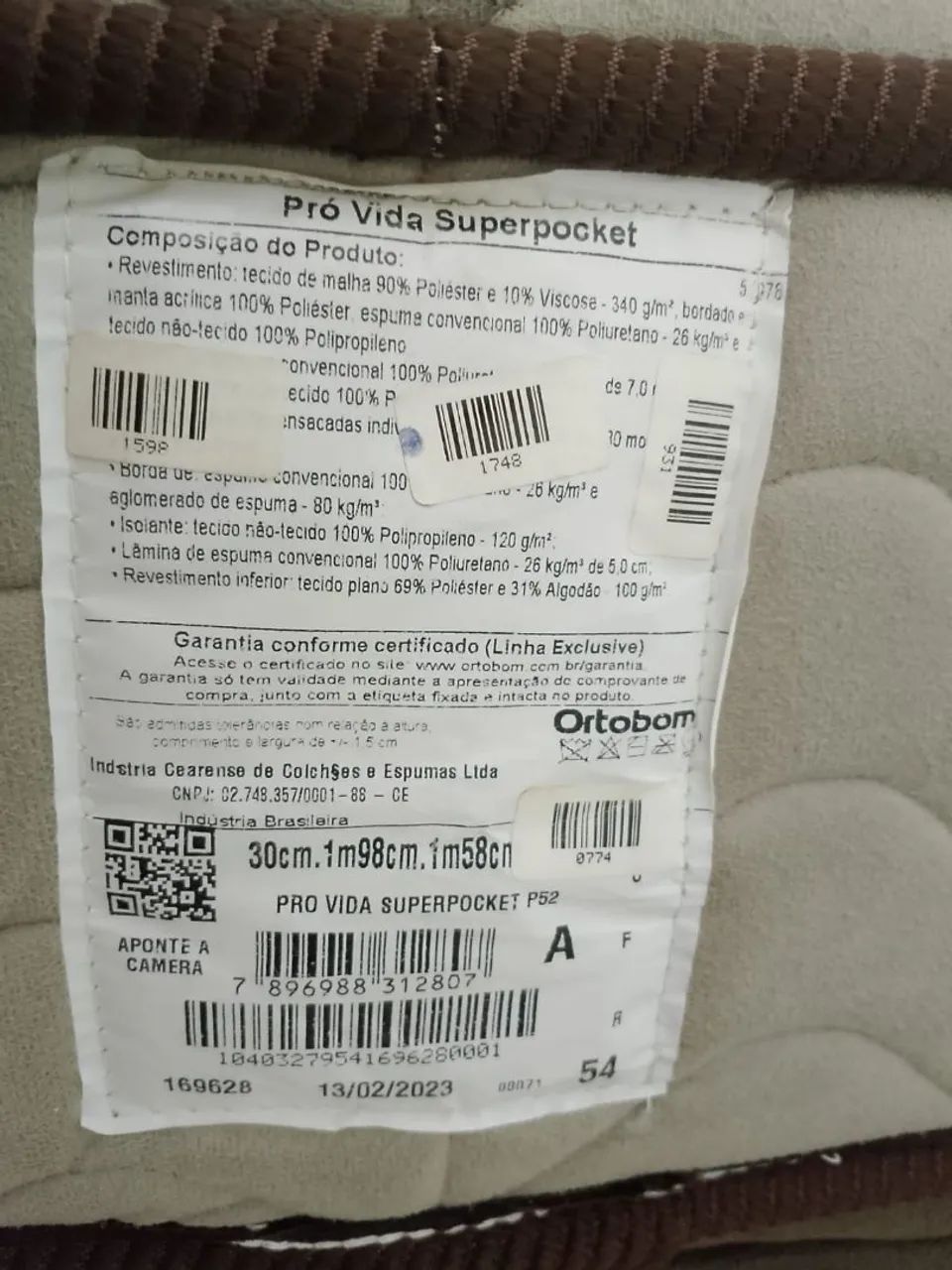 Colchão Ortobom Queen  - Foto 2