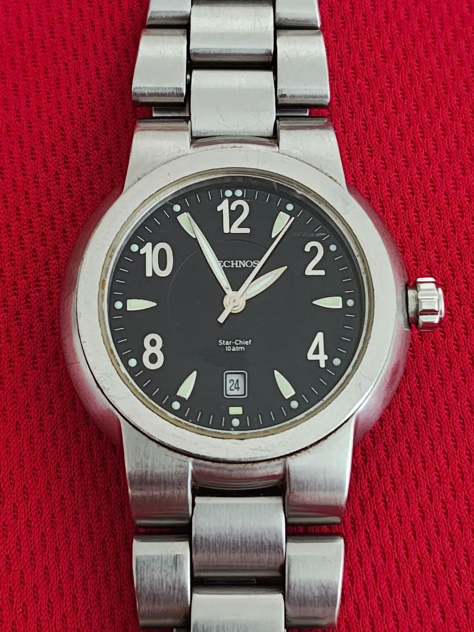 Relogio Technos Star Chief Quartz 42mm