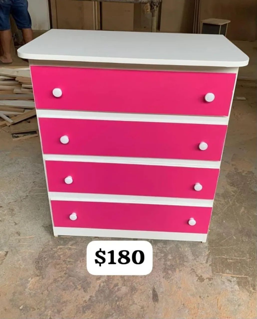 COMODA 4 GAVETAS MDF FRETE GRÁTIS  - Foto 2