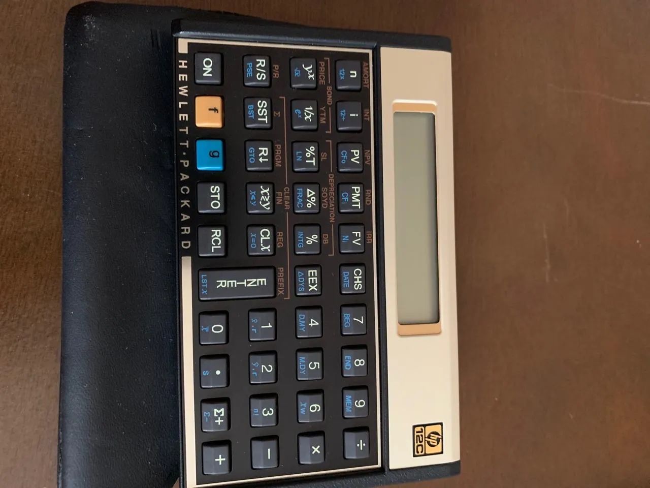 Calculadora Financeira HP 12C novíssima- com capa e CD