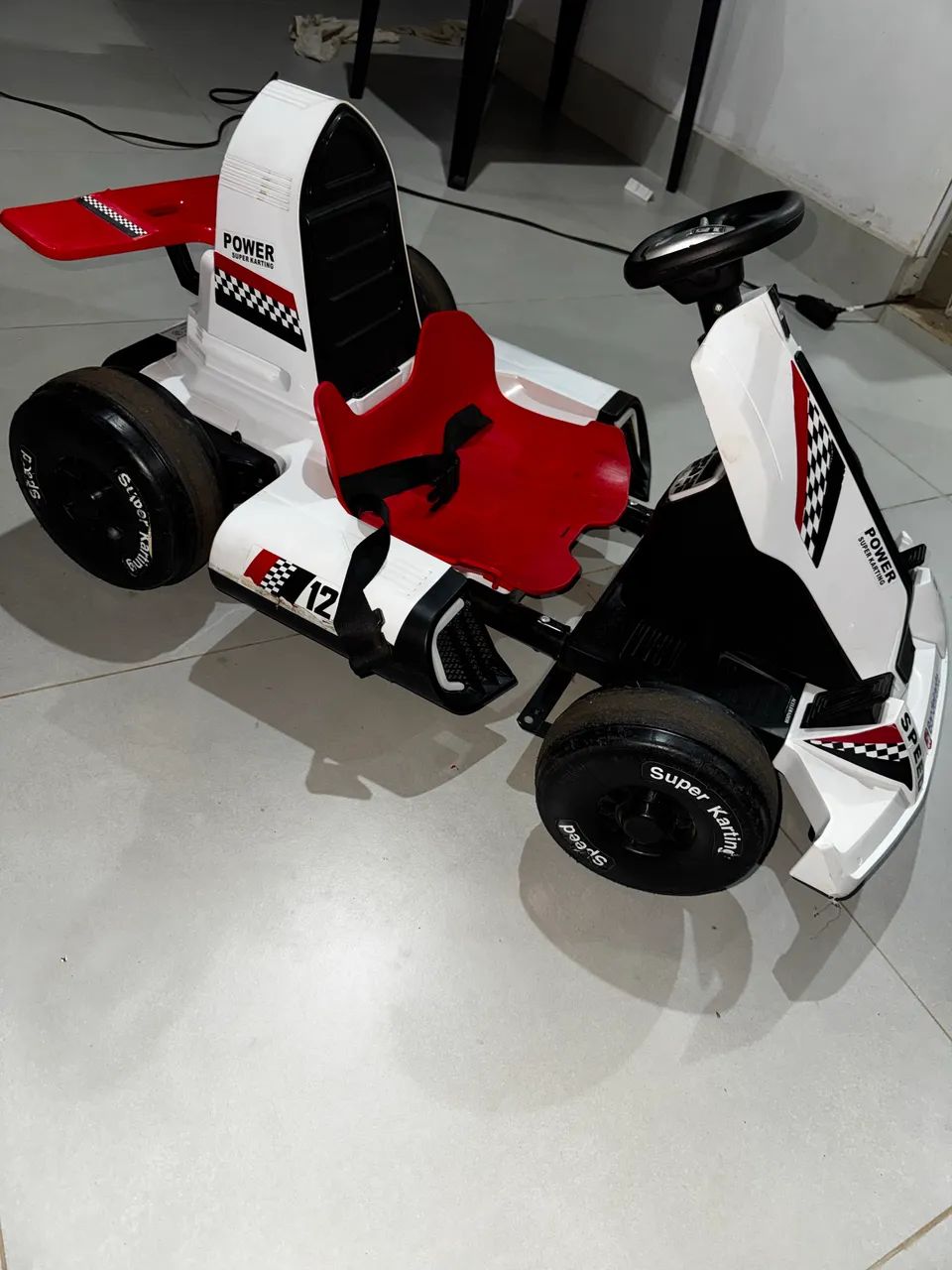 CARRINHO KART ELÉTRICO BANDEIRANTE 12v - Foto 2