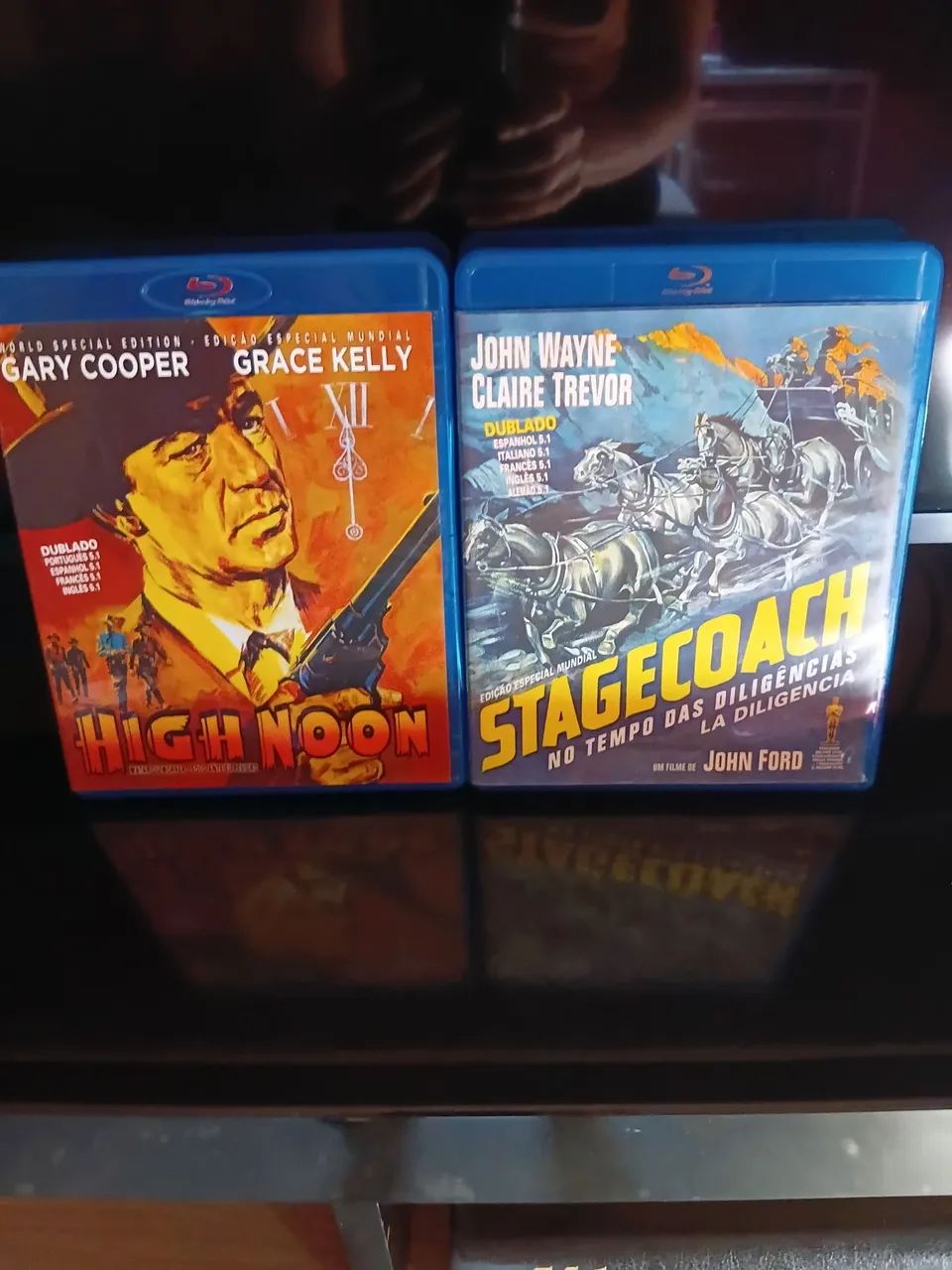Blu-ray No Tempo das Diligências  e Matar ou Morrer 