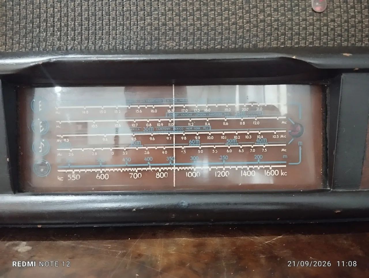 Rádio antigo valvulado Philips - Foto 3