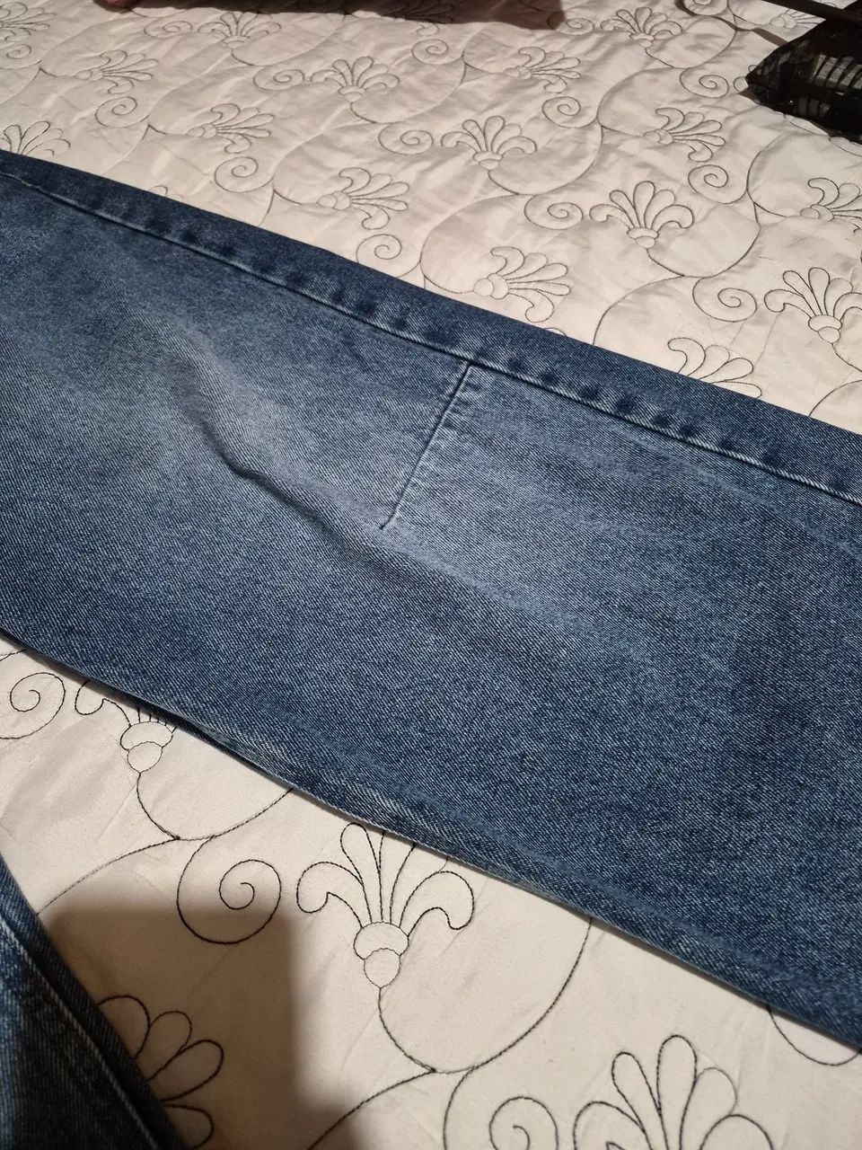 Calca baggy c&a azul escura - Foto 3