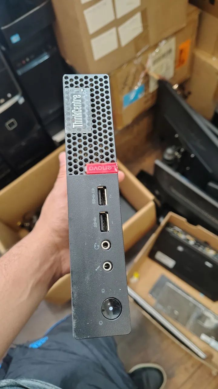 Computador Mini Lenovo ThinkCentre - Intel Core i3 7ª Geração - Foto 3