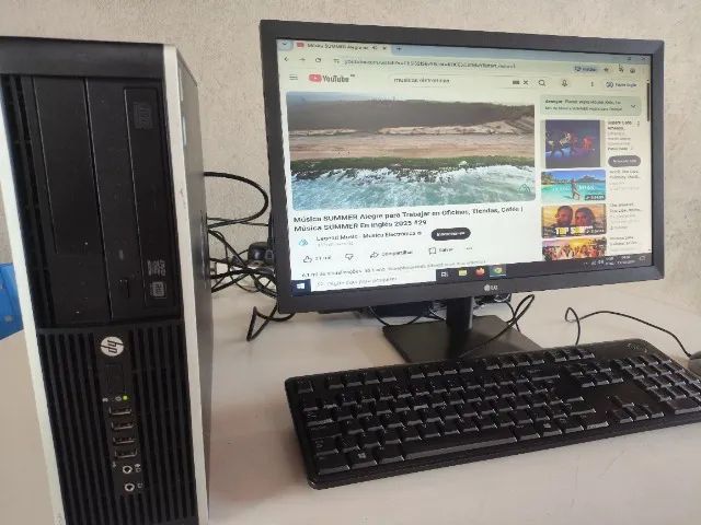Computador Completo HP ( A8 ) Com wi fi - Foto 5