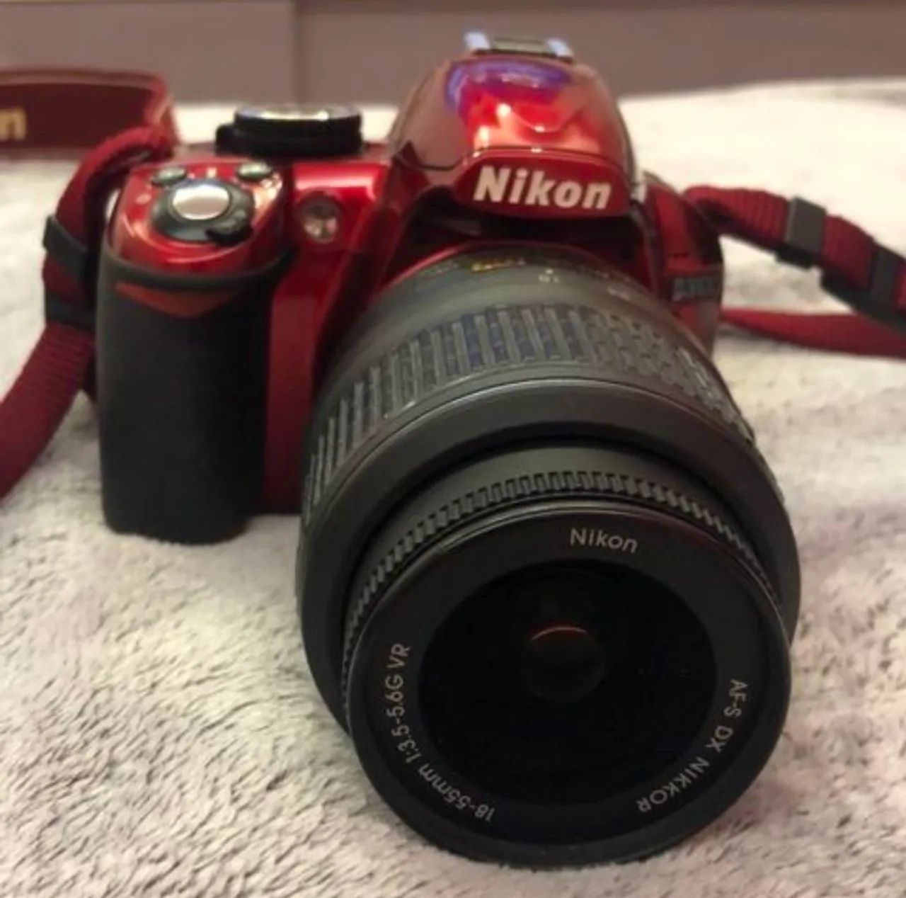 Nikon D3100 vermelha - Foto 4