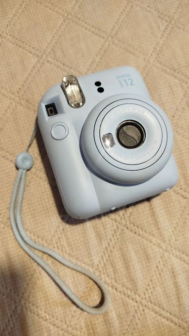 Instax mini 12 (capa+pilha+manual)