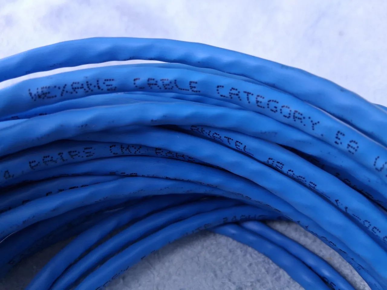 Cabo Rede 15Mts Nexans 4pr 24awg Cat 5E - Foto 3