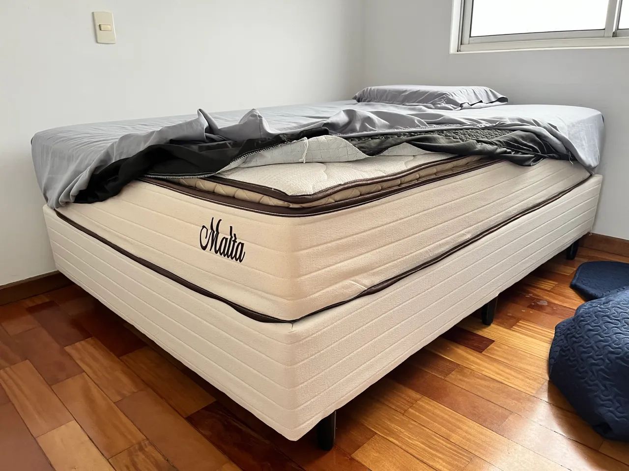 Cama Box - Malta Linho