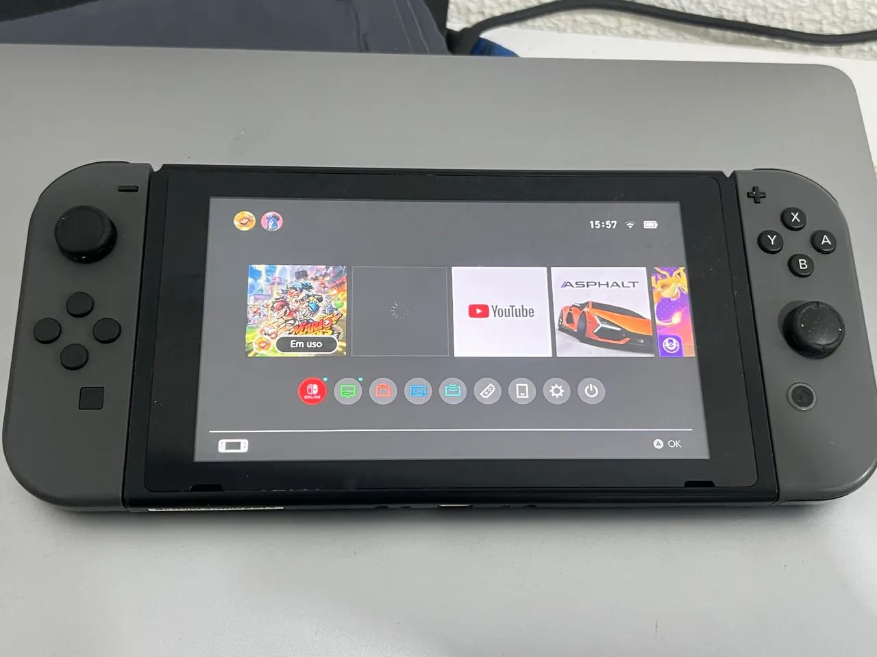 Nintendo switch bem conservado ótimo preço - Consoles de Vídeo