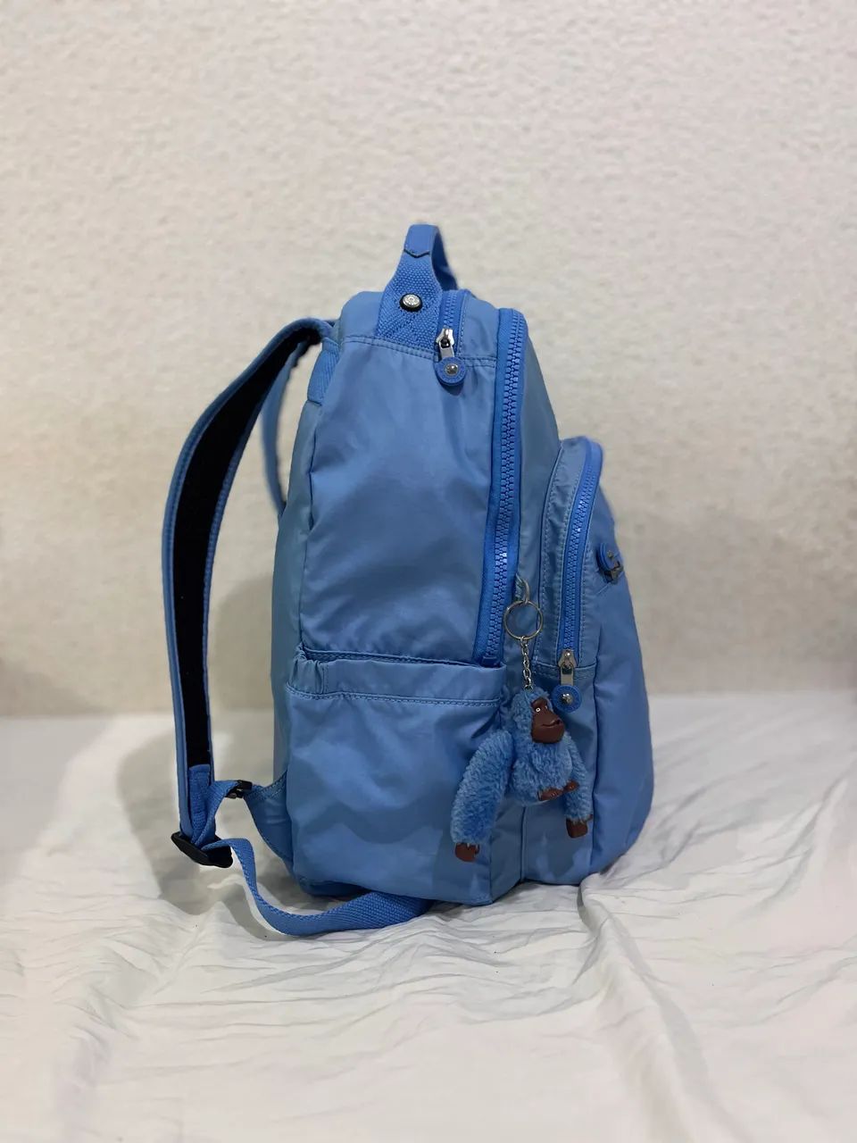 Mochila Kipling Azul Original - Foto 4