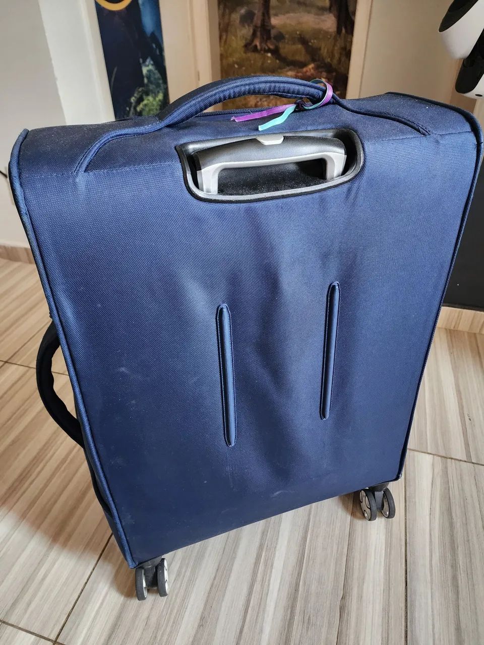 Mala Grande It Luggage Azul Expansível - Foto 4