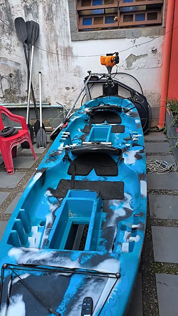Caiaque duplo New foca - Esportes Aquáticos - Santanésia, Piraí