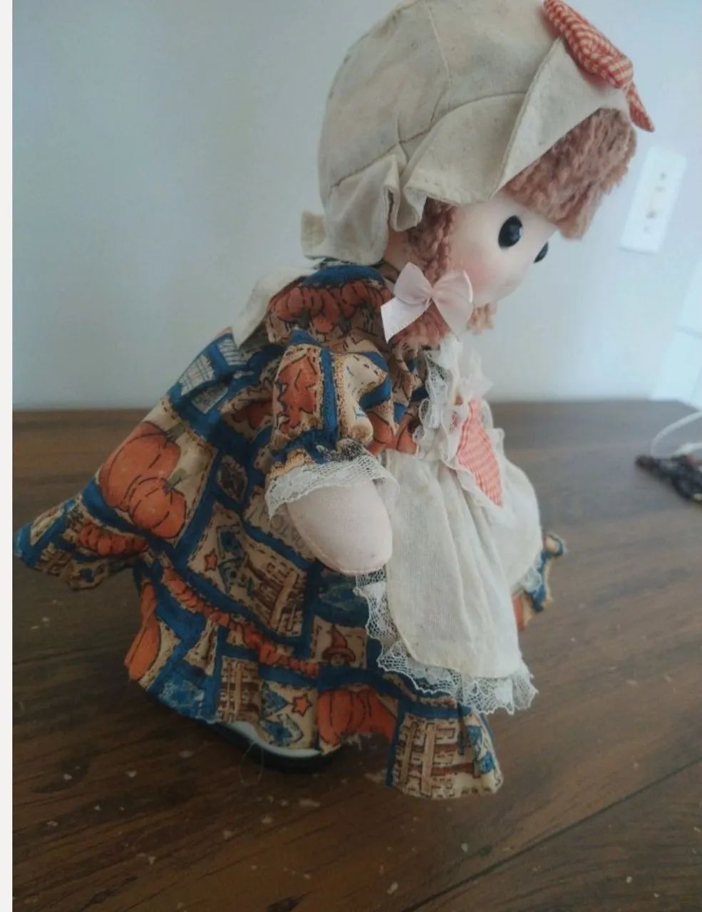 boneca de pano com caixa de músical - Foto 5