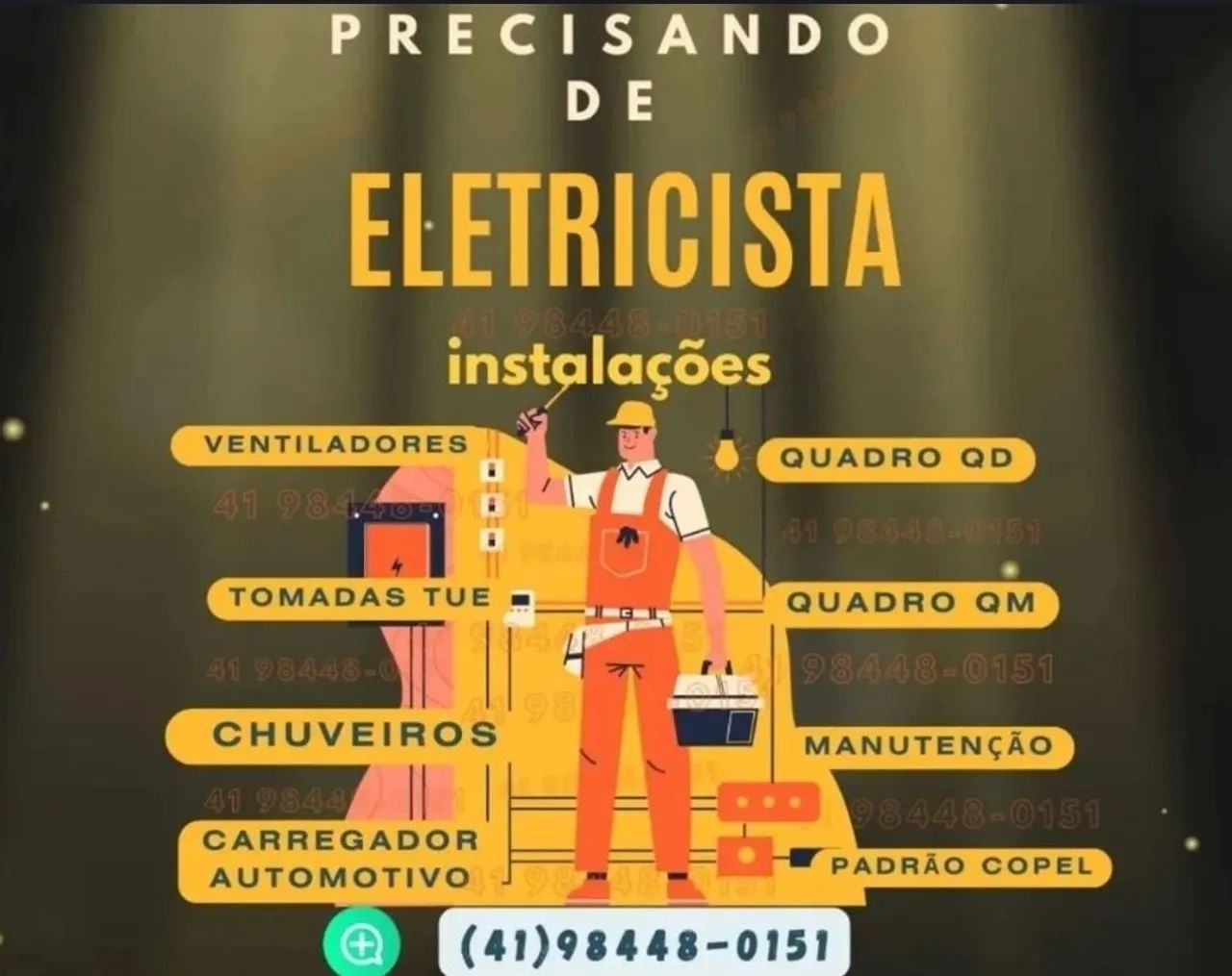 ELETRICISTA Curitiba e  Região 