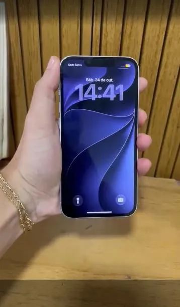iPhone 14 128GB - Face ID funcionando - Bateria 86% - Com capa, película e carregador - Foto 2