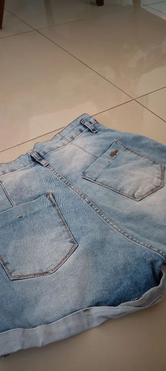 Short jeans claro - Foto 2
