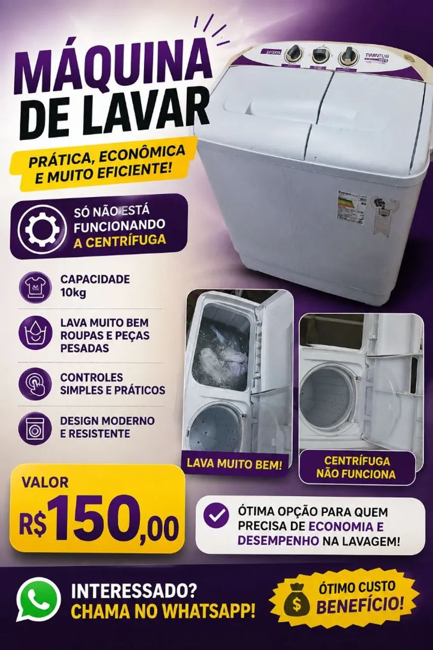 Máquina de lavar 