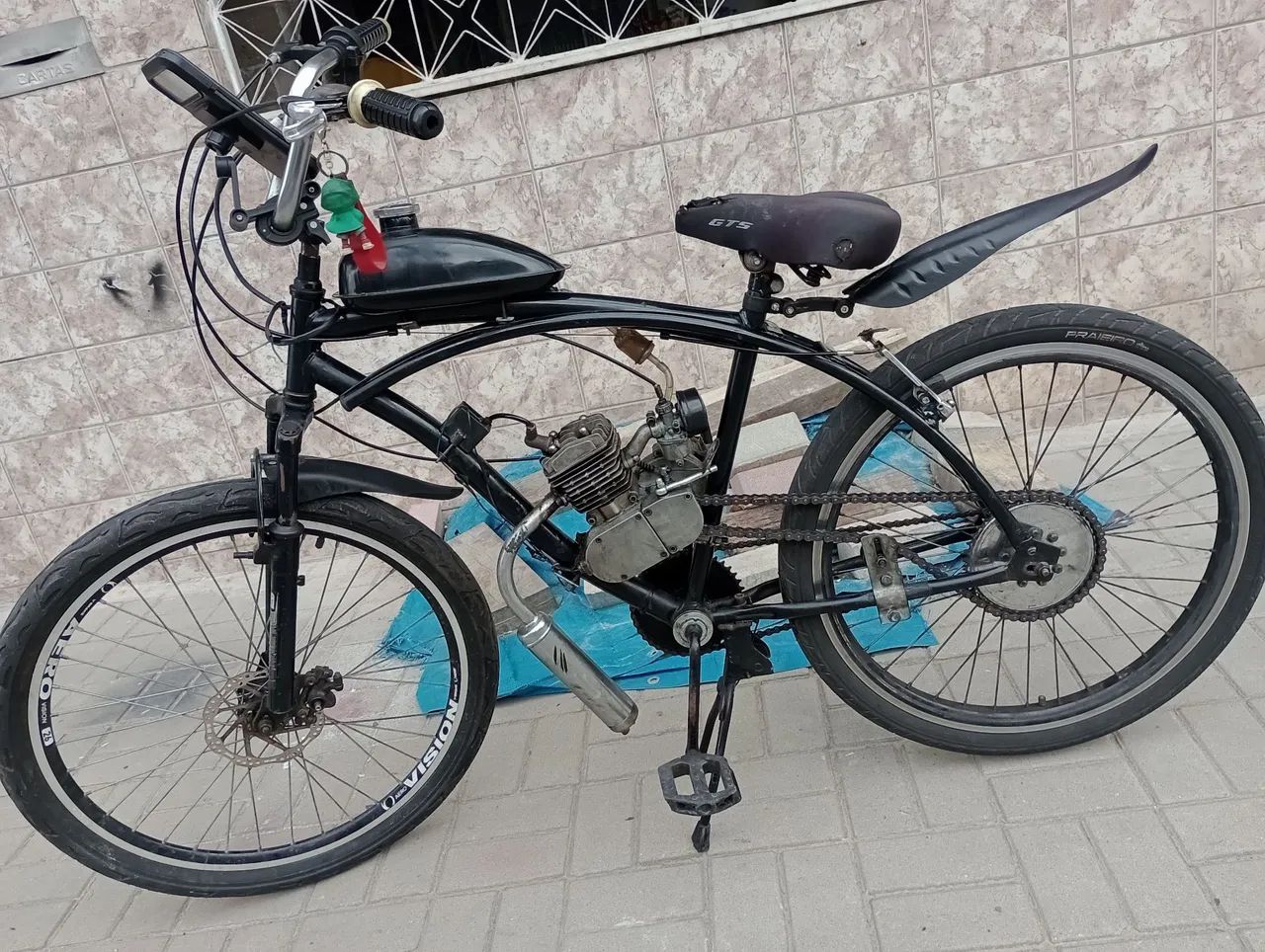 Bicicleta motorizada 80cc