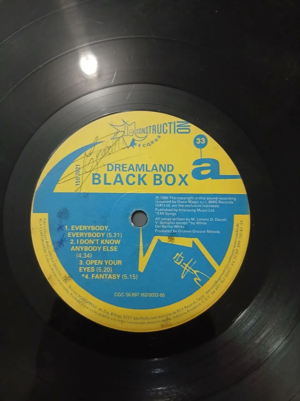 Lp Black box dreamland  usado  - Foto 4