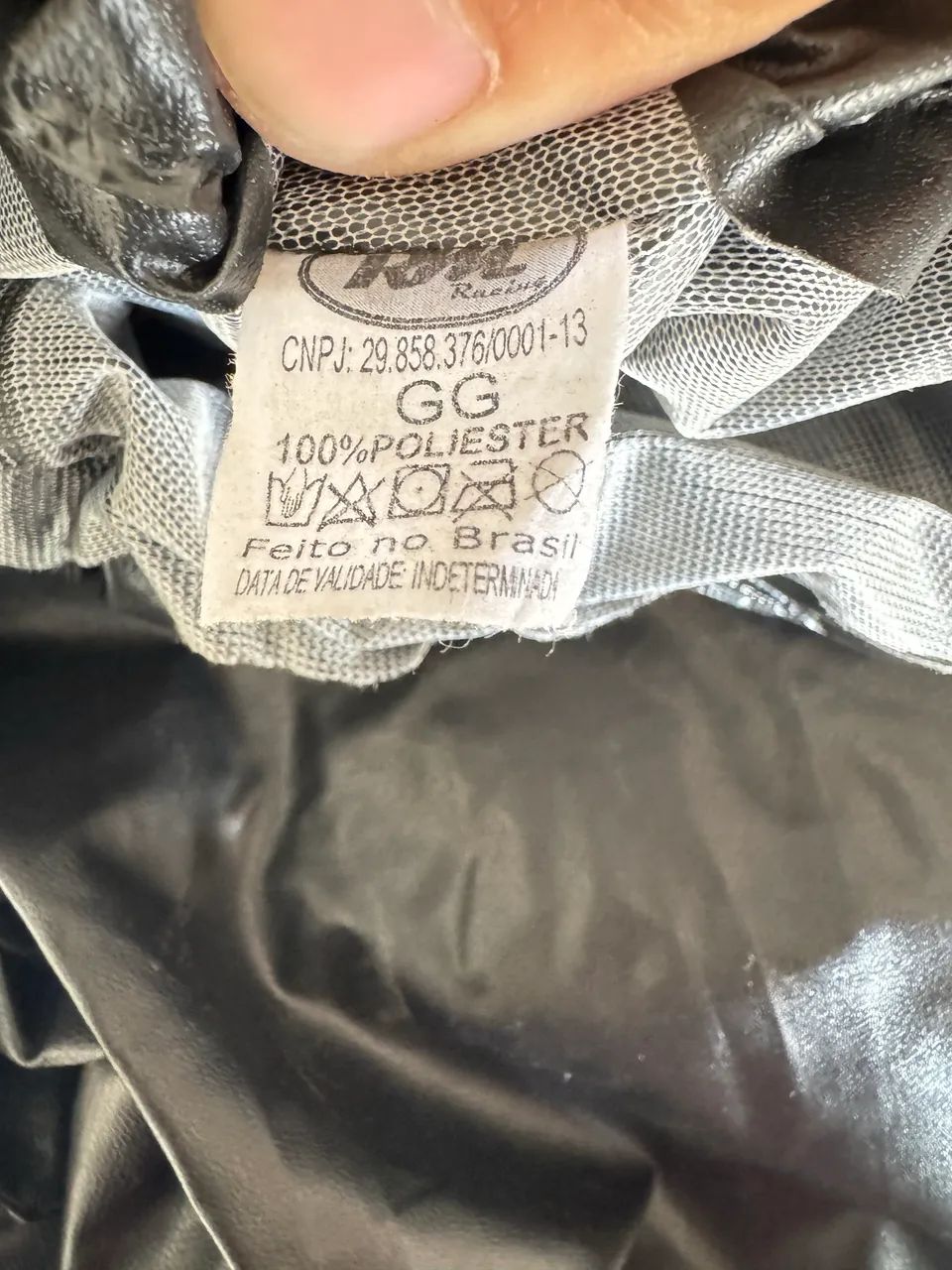 Capa de chuva GG e botas - Foto 4
