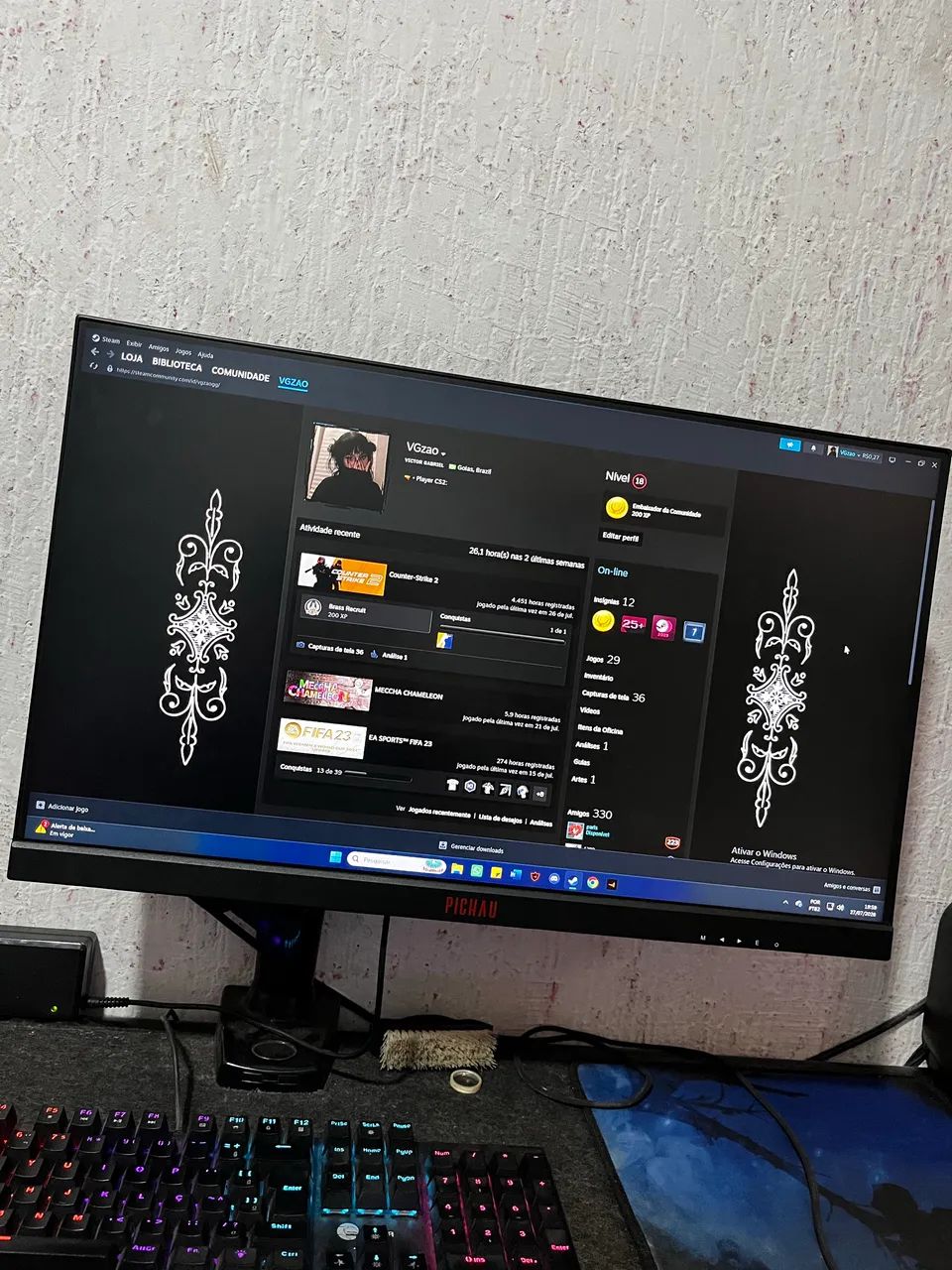 MONITOR 280hz 1ms FHD - Foto 2