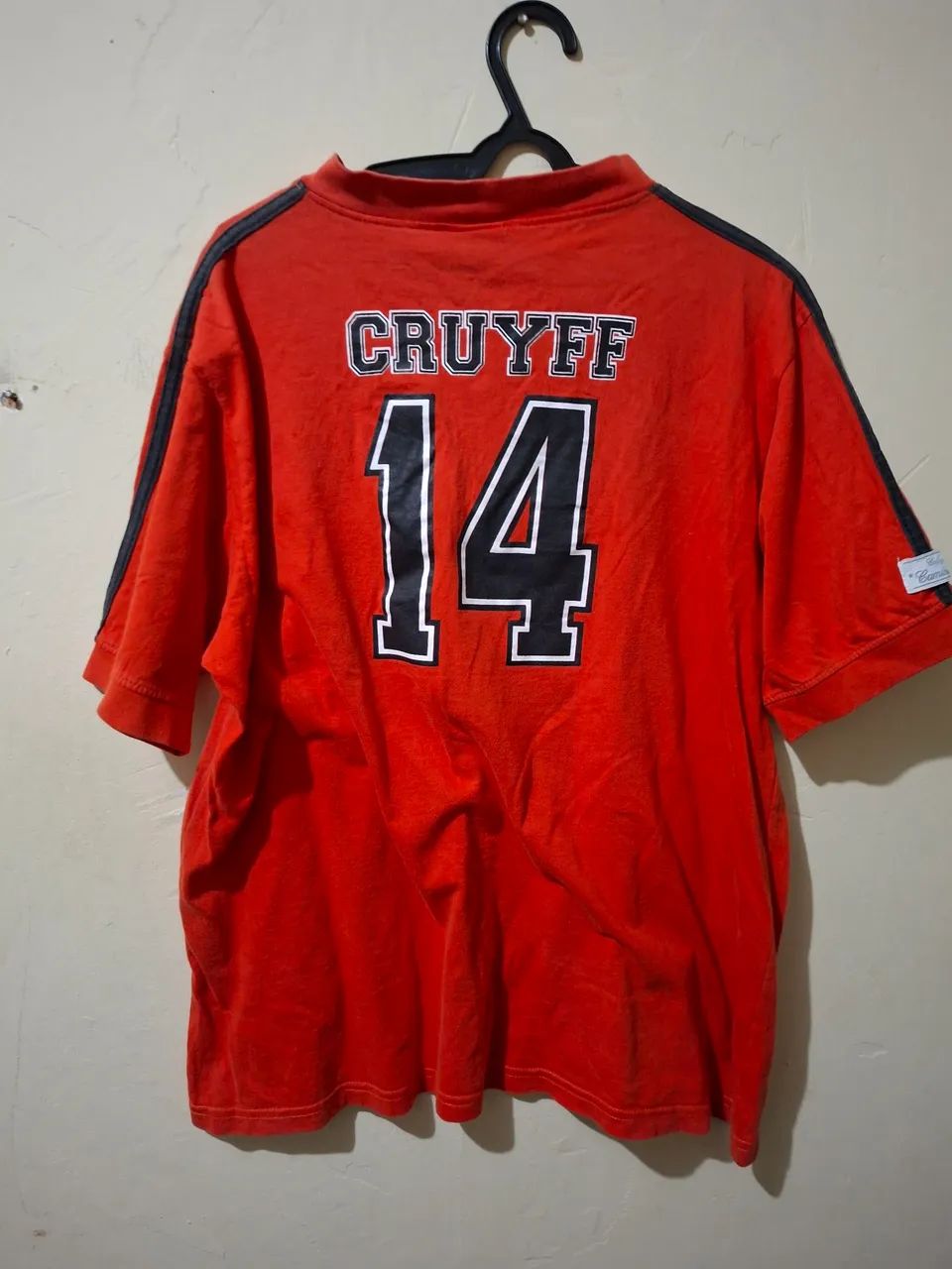 Camisa retrô Holanda Cruyff revista lance - Foto 4
