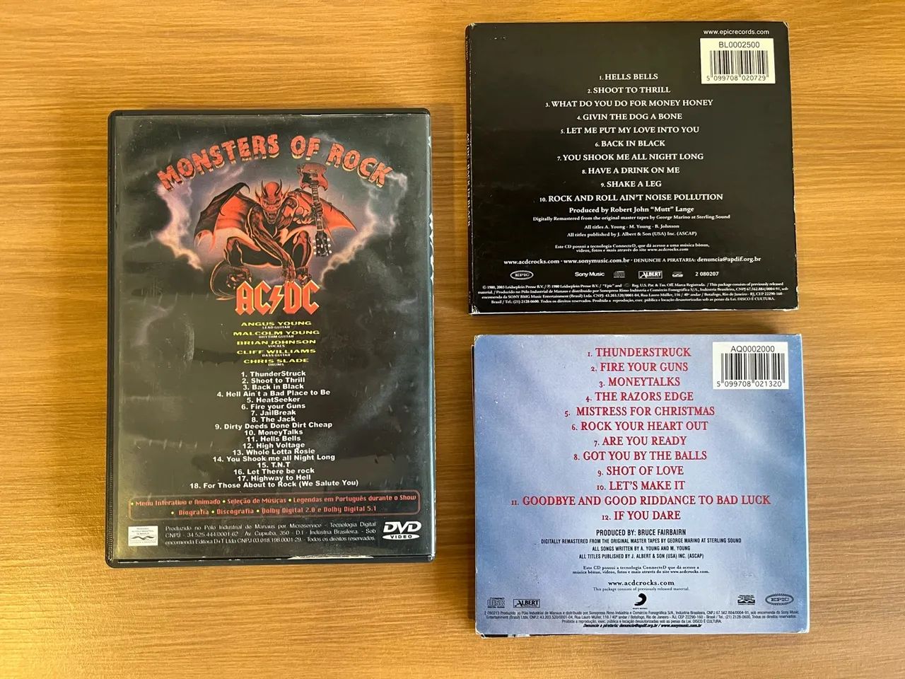 Coleção de CDs e DVD da banda AC DC - Foto 3