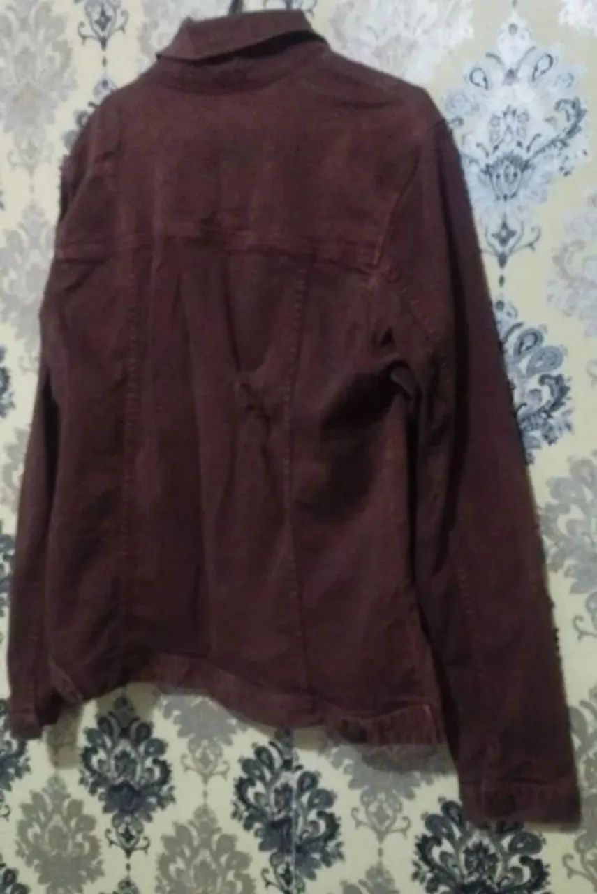 Jaqueta jeans marrom M  - Foto 2