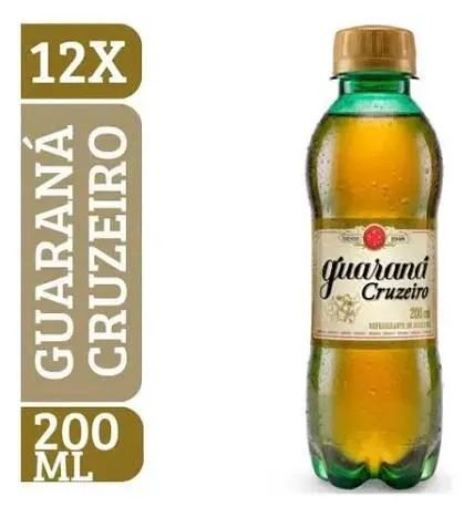 Kit 12 guaraná cruzeiro 200ml