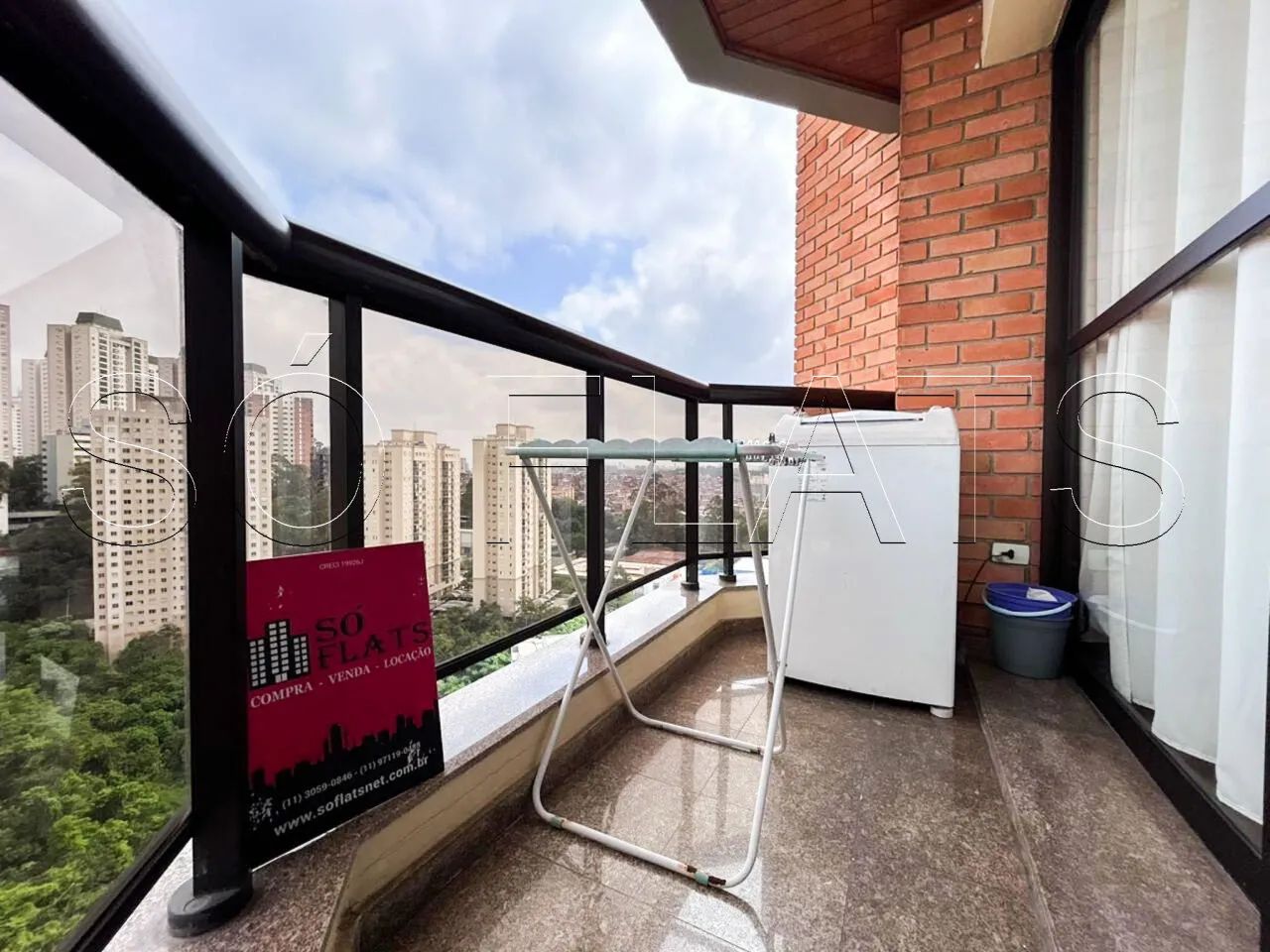 Flat Montecattini disponível para venda, mobiliado com 40m², 01 dormitório e 01 vaga - Foto 3